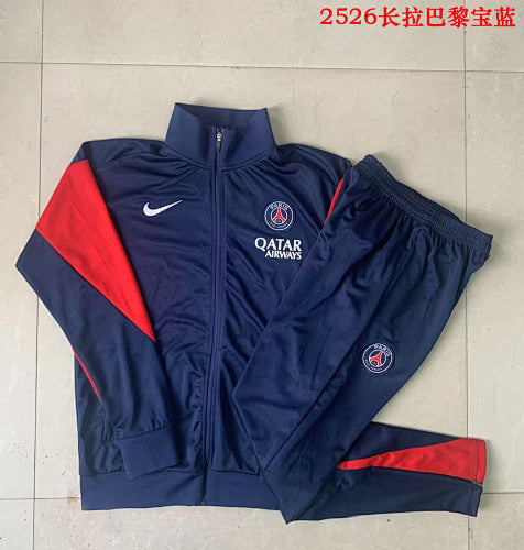 25-26 Infantil Conjunto de entrenamiento con cremallera completa París Saint-Germain